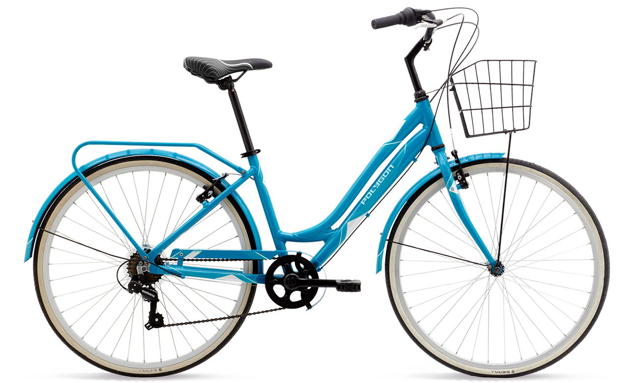 Фотографія Велосипед 26" POLYGON SIERRA LITE (2018) 2018 блакитний